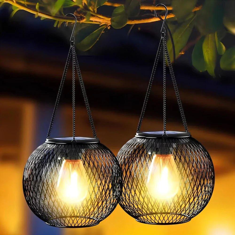 Elegant Solar Lanterns | Outdoor Solar Lanterns with Automatic Dusk Sensor | Waterproof Design for All-Weather Ambiance 4