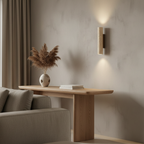 Elegant Travertine Wall Sconce | Modern Up/Down Lighting for Architectural Decor 5