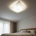 Ethereal Kite Ceiling Light | DuPont Paper Fixture for Soft Illumination 0