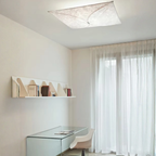 Ethereal Kite Ceiling Light | DuPont Paper Fixture for Soft Illumination 4