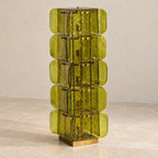 GlassGlow Collection | Modern Floor Lamp with Hand-Blown Glass Panels | Architectural Design for Ambient Lighting 0