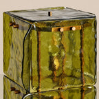 GlassGlow Collection | Modern Floor Lamp with Hand-Blown Glass Panels | Architectural Design for Ambient Lighting 2