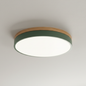 Horizon | Flush Mount Ceiling Light with Ultra-Thin Design & Wood Accent | Modern Illumination for Spacious Living 10