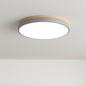 Horizon | Flush Mount Ceiling Light with Ultra-Thin Design & Wood Accent | Modern Illumination for Spacious Living 11