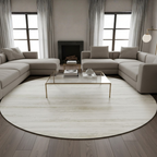 Luxury Round Area Rug | Soft Plush Texture with Non-Slip Design | Washable Rugs for Cozy Living Spaces 2