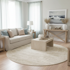 Luxury Round Area Rug | Soft Plush Texture with Non-Slip Design | Washable Rugs for Cozy Living Spaces 7