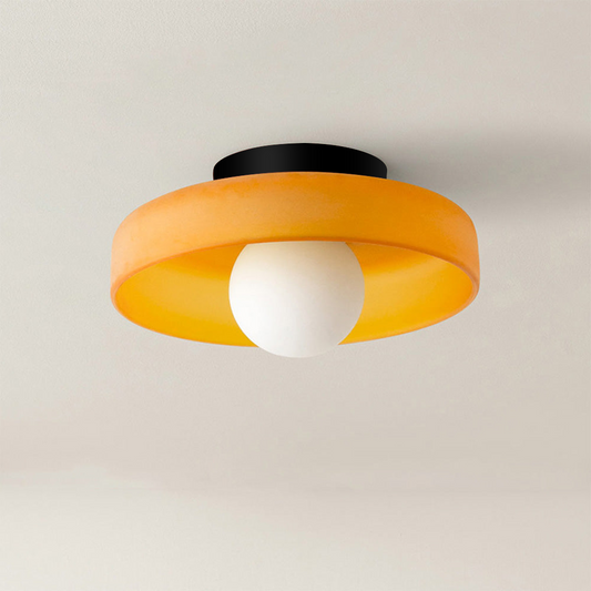 Mid-Century Modern Wall Sconce Light with Dual-Layered Glass Design | Versatile Fixture for Artistic Illumination 0