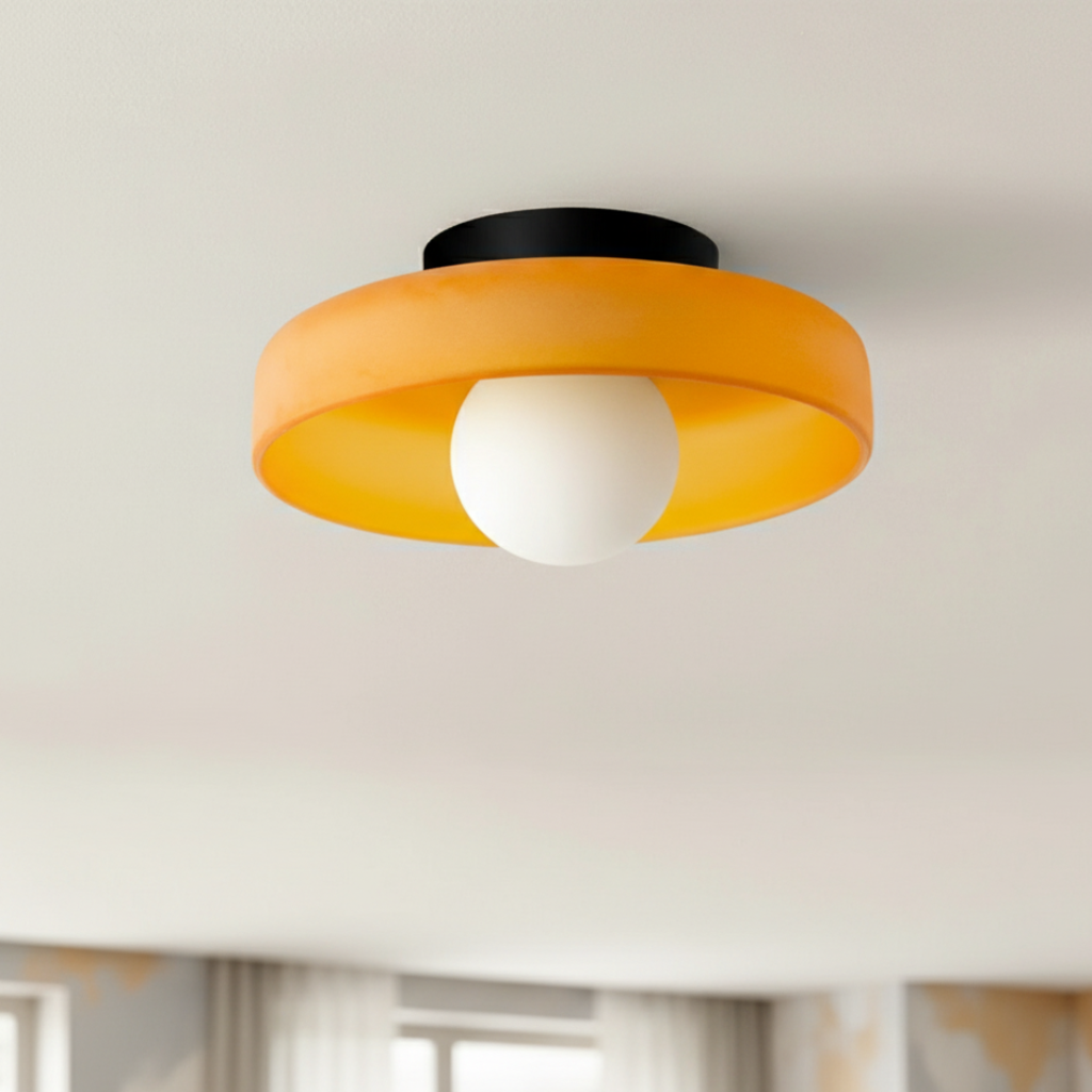 Mid-Century Modern Wall Sconce Light with Dual-Layered Glass Design | Versatile Fixture for Artistic Illumination 3