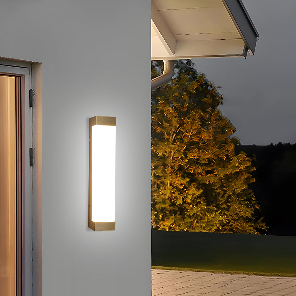 Modern Acrylic Outdoor Wall Lantern with Waterproof Design | Stylish Exterior Sconce for Patios and Gardens 2