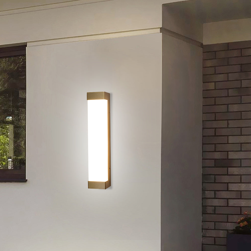 Modern Acrylic Outdoor Wall Lantern with Waterproof Design | Stylish Exterior Sconce for Patios and Gardens 4