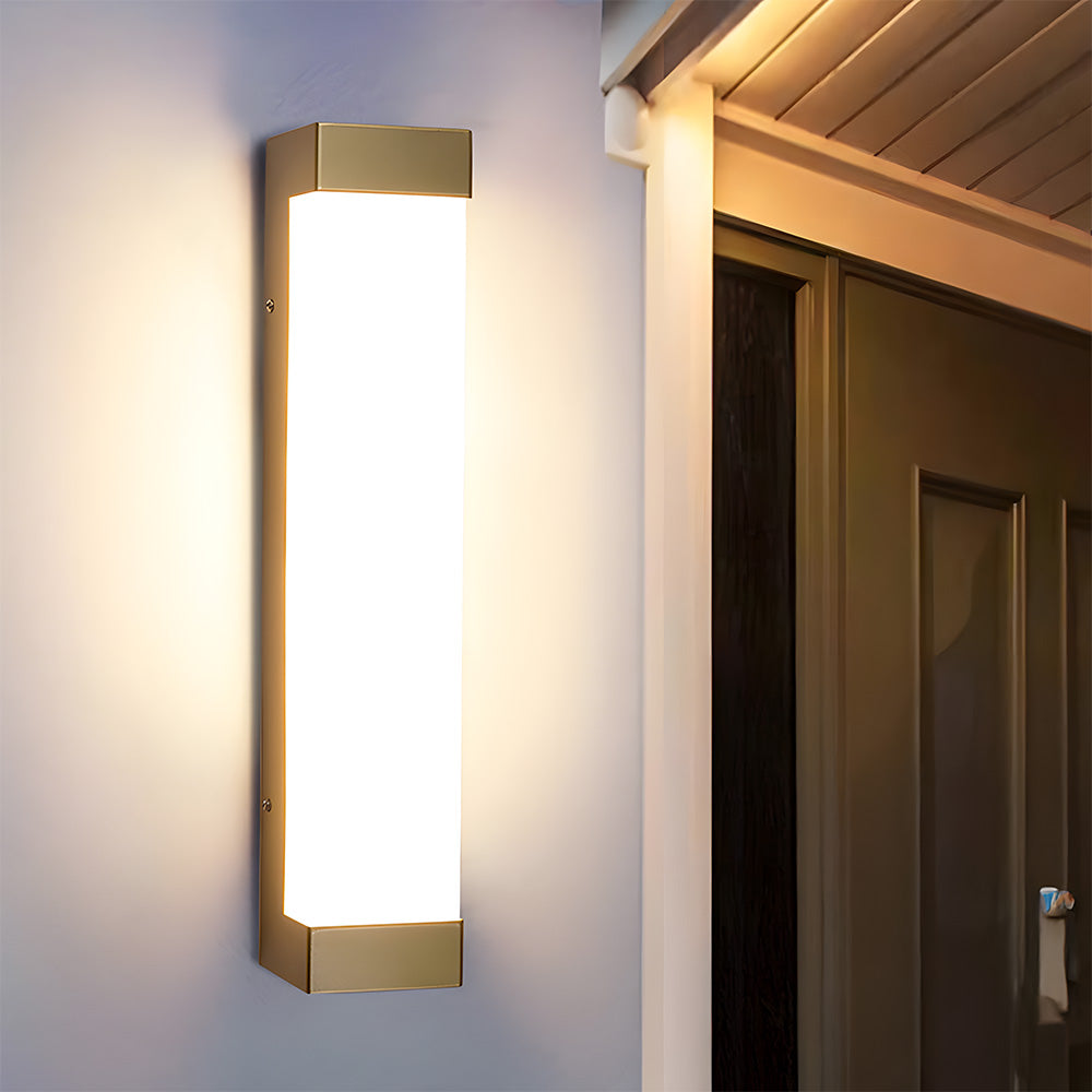 Modern Acrylic Outdoor Wall Lantern with Waterproof Design | Stylish Exterior Sconce for Patios and Gardens 5