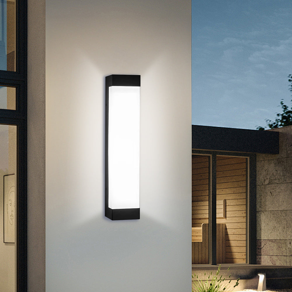 Modern Acrylic Outdoor Wall Lantern with Waterproof Design | Stylish Exterior Sconce for Patios and Gardens 7