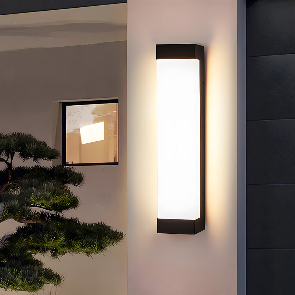 Modern Acrylic Outdoor Wall Lantern with Waterproof Design | Stylish Exterior Sconce for Patios and Gardens 9