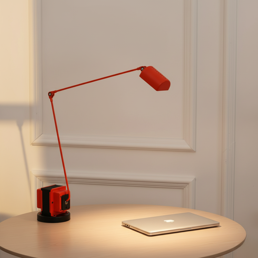 Modern LED Desk Lamp with Adjustable Arm & Dimmable Lighting | Perfect for Home Office Use