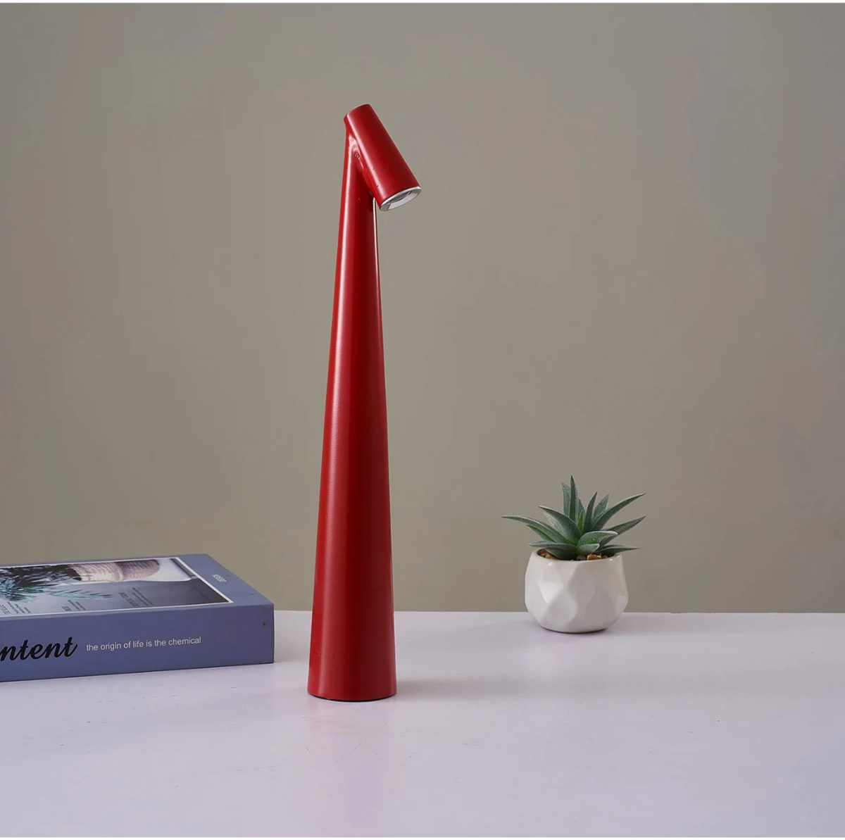 Modern LED Table Lamp | Cordless Design with Touch Dimming Feature | Stylish Lighting for Any Space