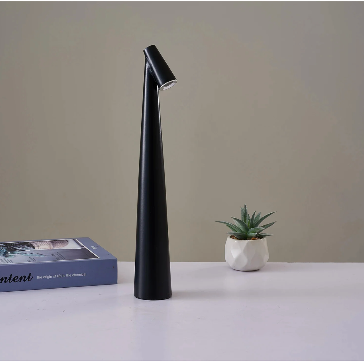 Modern LED Table Lamp | Cordless Design with Touch Dimming Feature | Stylish Lighting for Any Space