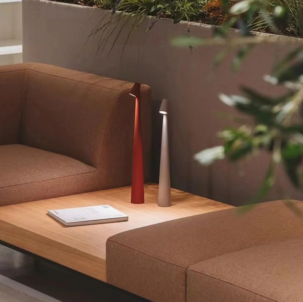 Modern LED Table Lamp | Cordless Design with Touch Dimming Feature | Stylish Lighting for Any Space