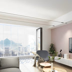 Modern Linear LED Strip Light with Rotatable Base for Adjustable Illumination | Flexible LED Tape Light for Home Décor 2