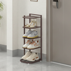 Modern Minimalist | Shoe Rack with Customizable 5-10 Tier Design | Space-Saving Shoe Organizer for Compact Homes 13