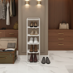 Modern Minimalist | Shoe Rack with Customizable 5-10 Tier Design | Space-Saving Shoe Organizer for Compact Homes 3