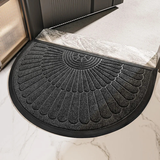 Modern Non-Slip Outdoor Doormat with Durable Polyester | Stylish Welcome Mat for Safety and Cleanliness 0