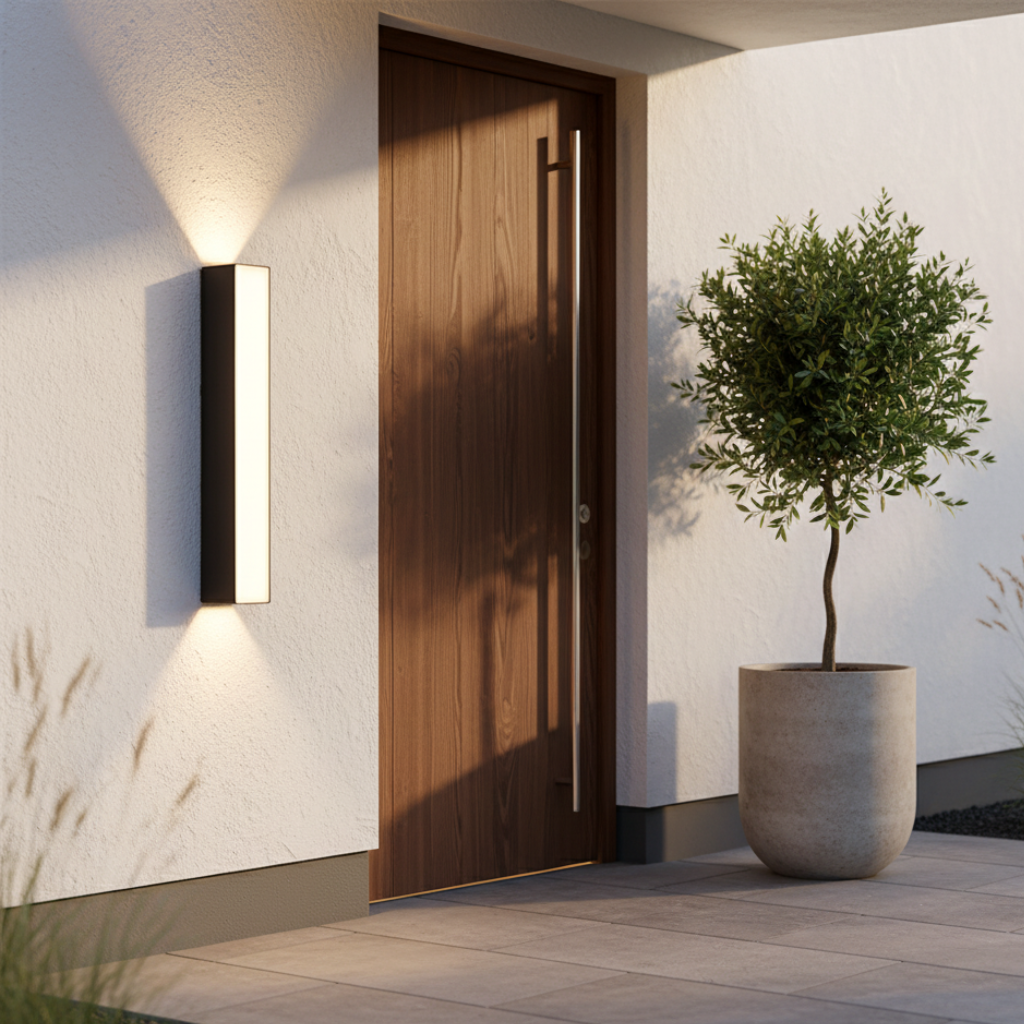 Modern Outdoor Wall Light | Bright LED Sconce with Durable Build | Stylish Illumination for Patios and Gardens 3