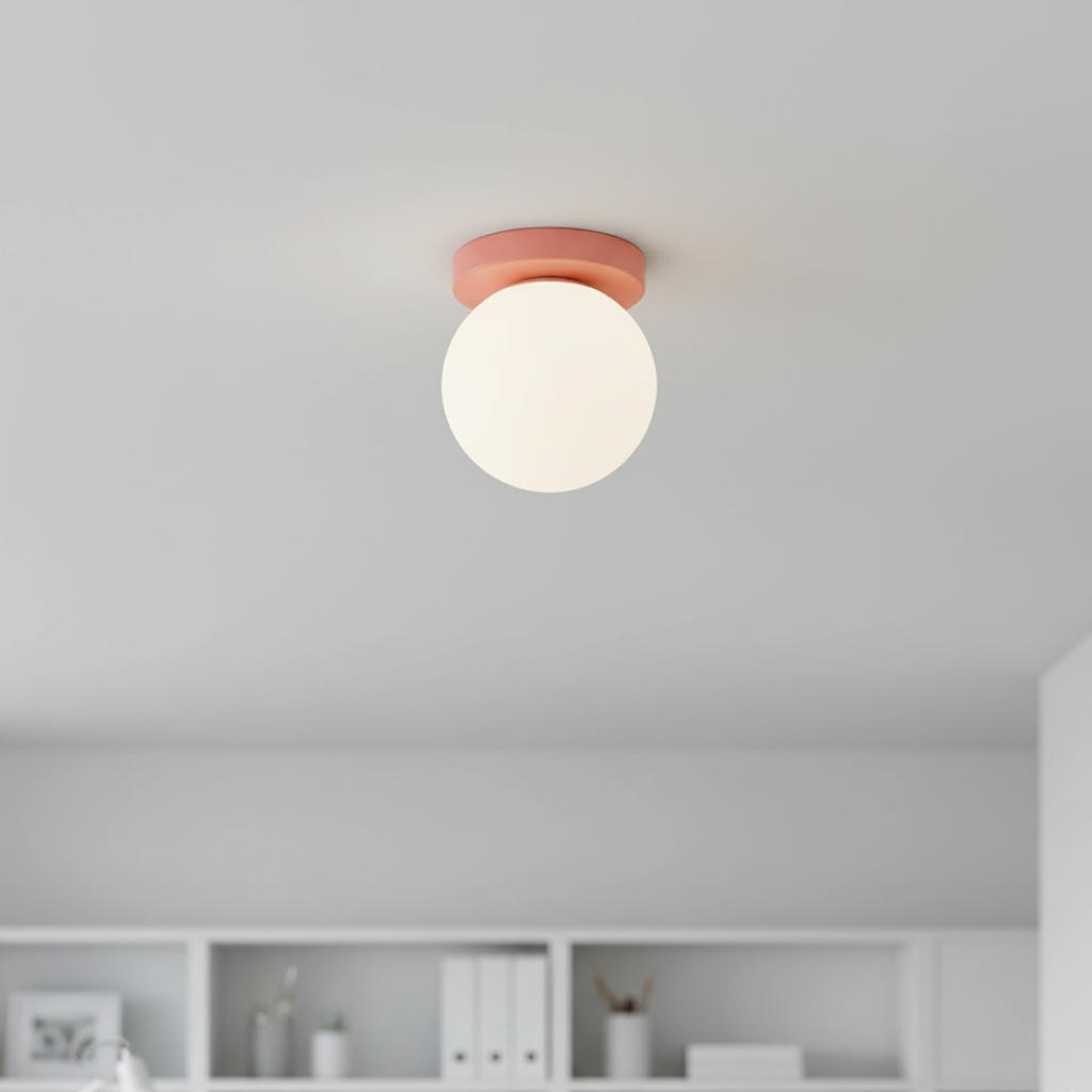 Nordic Minimalist | Wall Sconce Light with Frosted Glass Globe | Stylish Illumination for Modern Spaces 8