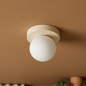 Nordic Minimalist | Wall Sconce Light with Frosted Glass Globe | Stylish Illumination for Modern Spaces 9