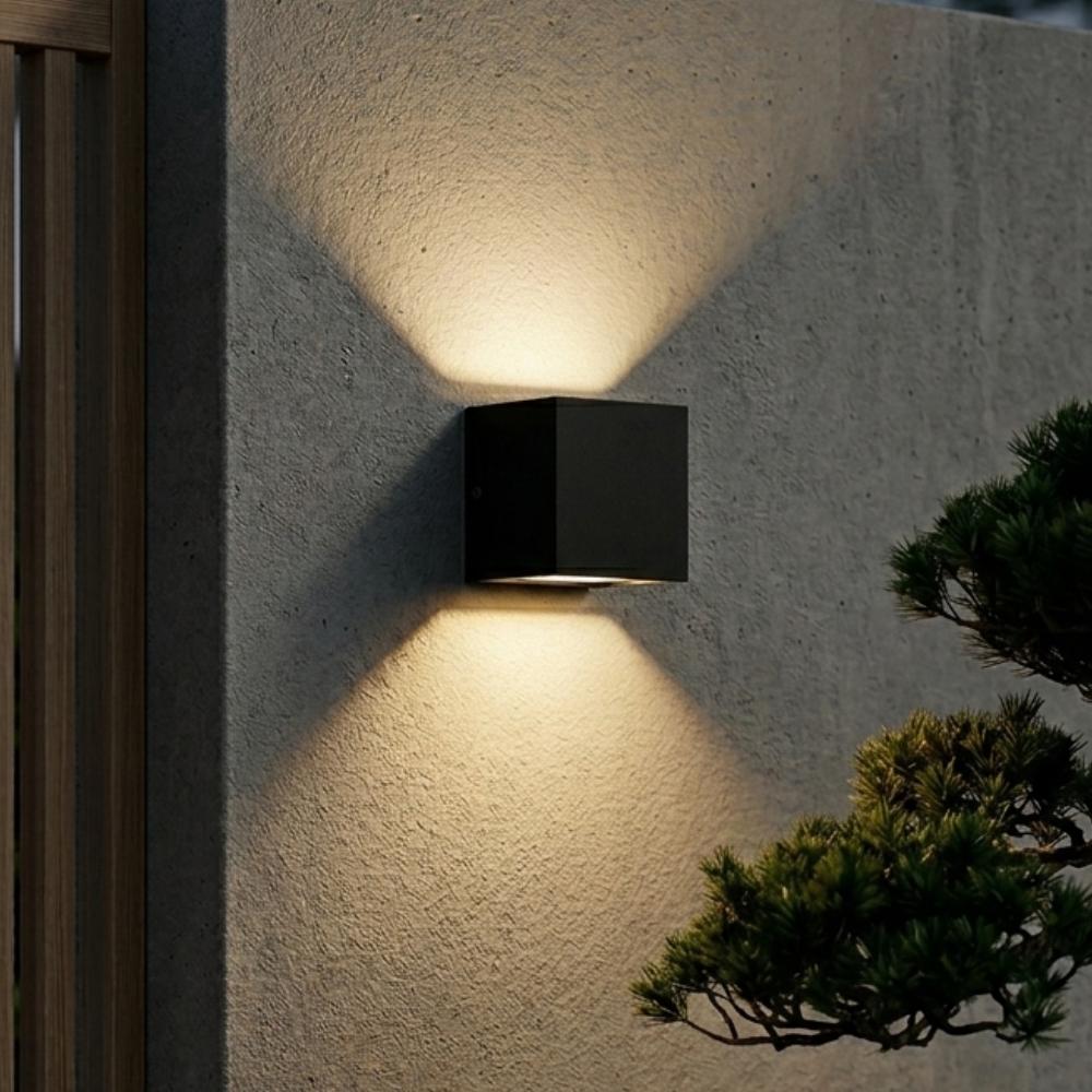 Outdoor Lighting Collection | Waterproof Outdoor Wall Sconce with Adjustable Angle | Modern Design for Enhanced Ambiance 1