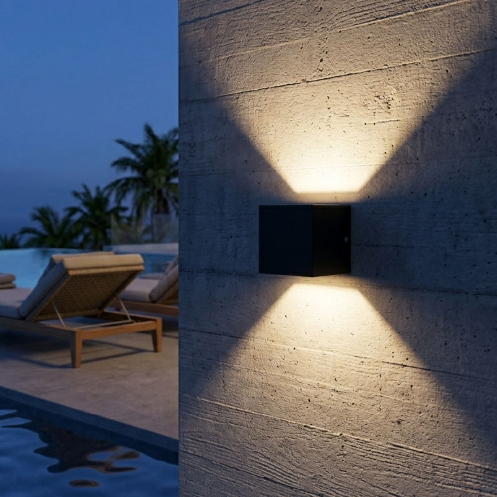 Outdoor Lighting Collection | Waterproof Outdoor Wall Sconce with Adjustable Angle | Modern Design for Enhanced Ambiance 4