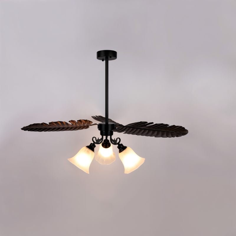 Palmae | Tropical Leaf Chandelier Light with Elegant Design | Modern Fixture for Coastal Ambiance 5