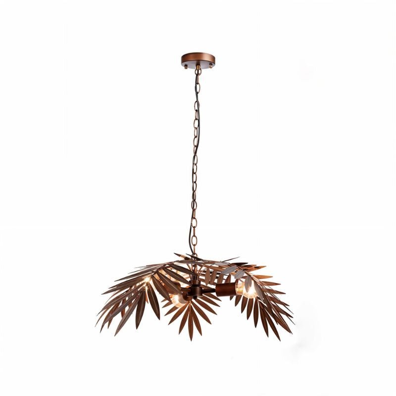 Palmae | Tropical Leaf Chandelier Light with Elegant Design | Modern Fixture for Coastal Ambiance 6