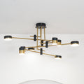 Sculptural Ceiling Chandelier | Modern Dining Room Fixture with LED Lighting | Stylish Design for Versatile Illumination 0