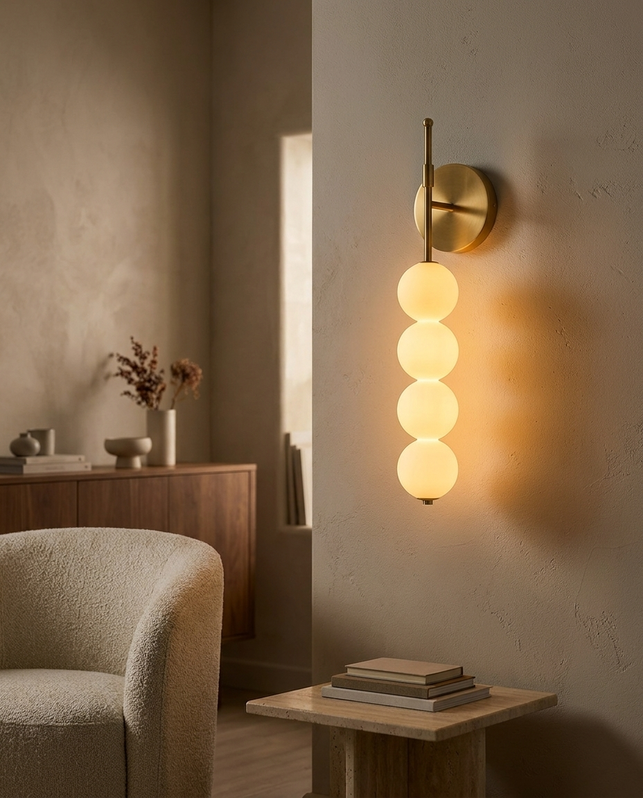 Elegant Minimalist Wall Sconce Lighting with Warm LED Glow | Modern Indoor Wall Lights for Cozy Atmosphere