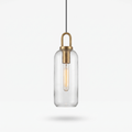 Elegant Glass Pendant Light - white background