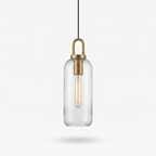 Elegant Glass Pendant Light - white background